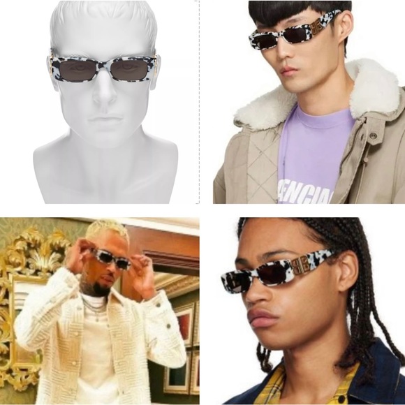 BALENCIAGA SUNGLASSES FROM THE DYNASTY COLLECTION, WORN BY MANY INFLUENCERS - Picture 7 of 16